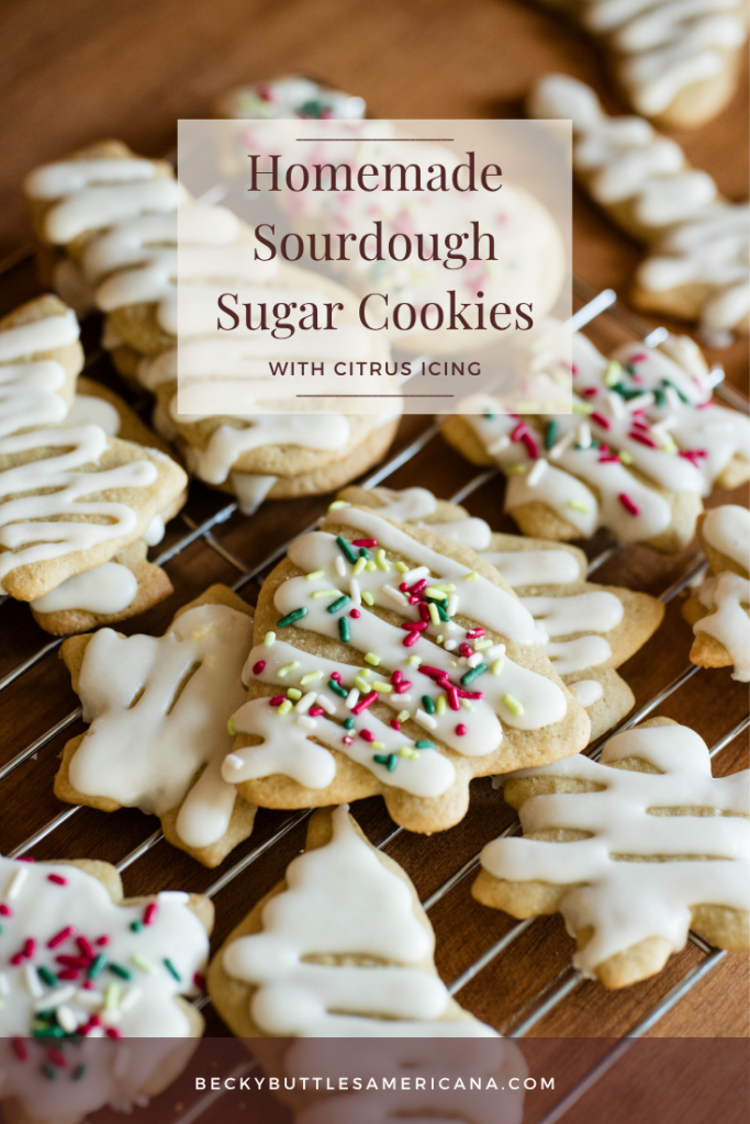 Sourdough sugar cookies 