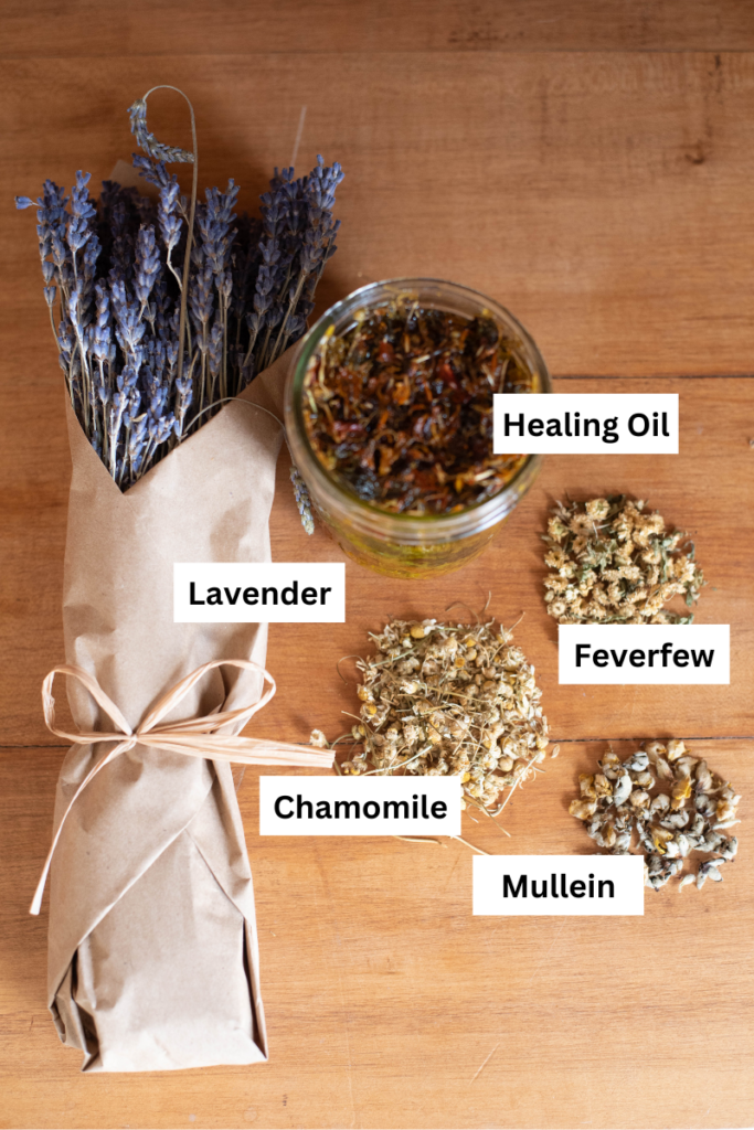 Healing herbs and oils to keep in an emergency supply kit