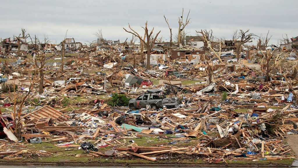 F5 tornado damage