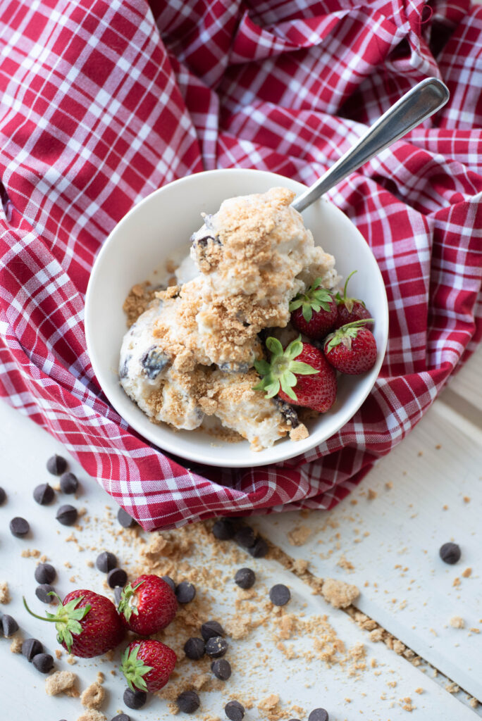 Bowl of ice cream