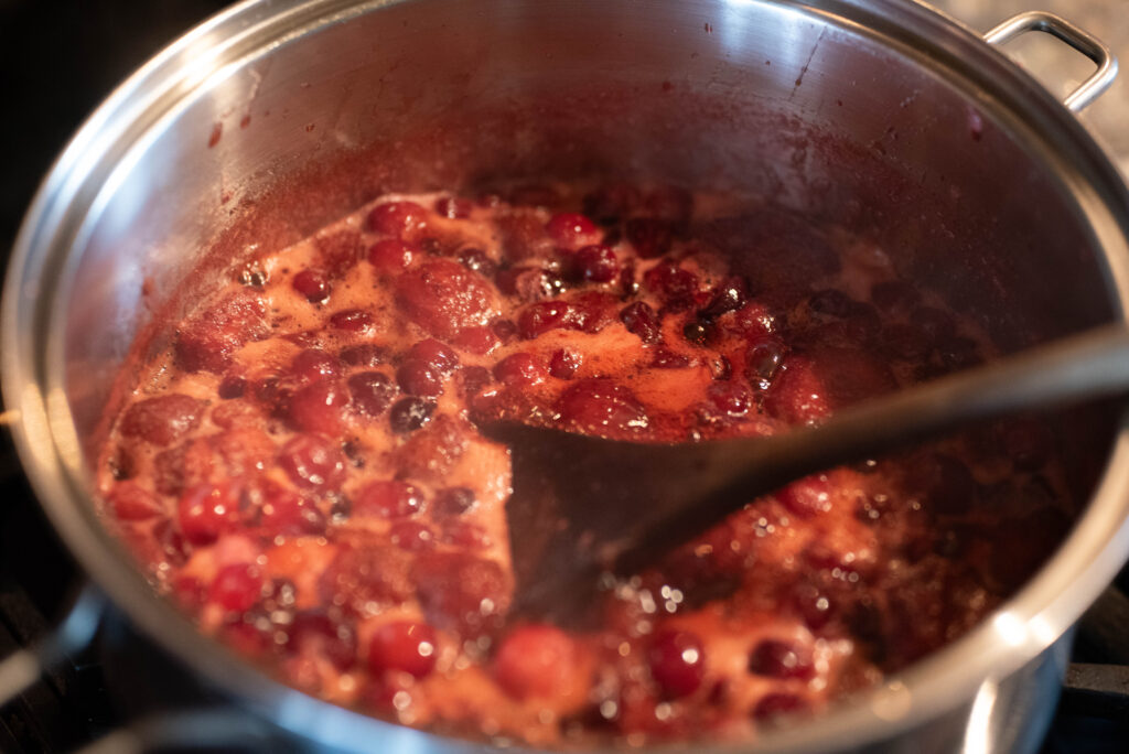 jam at a boil