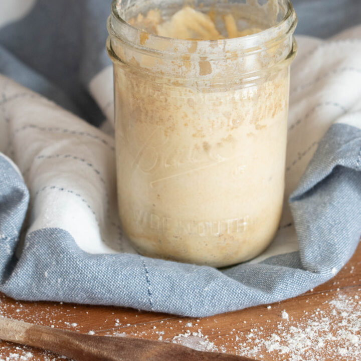 How to Make a Sourdough Starter | No Discard, Small Batch