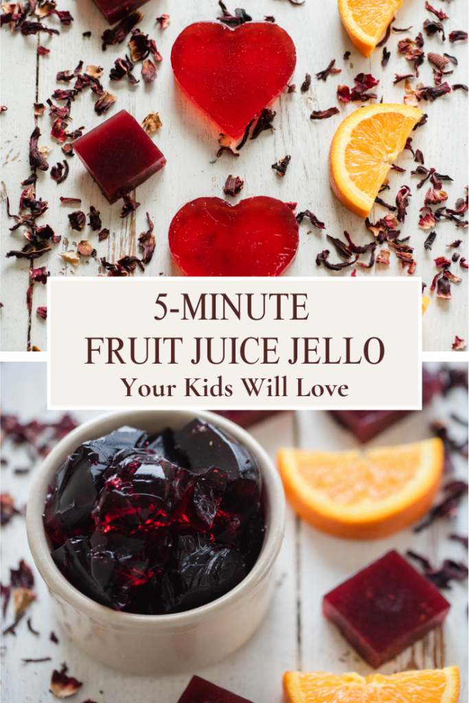 bowl of homemade jello 
