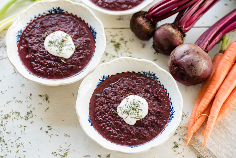 How to Make Homemade Beet Soup | Quick | Healthy