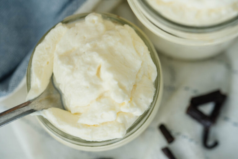 homemade whipped cream